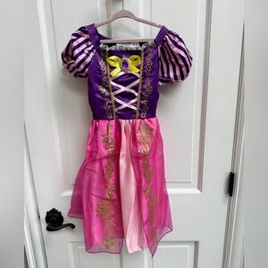 NWOT Disney Rapunzel Inspired Toddler Girls Size 6 Dress Up Play Princess Dress